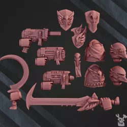 Crow Warrior Bits Set