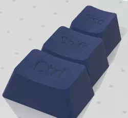 CTRL SHIFT ESC undo keychain keyboard