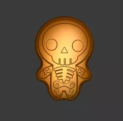Cute Skeleton Stl File
