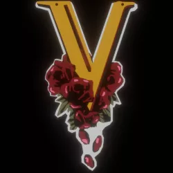 CYBERPUNK 2077 VALENTINOS GANG LOGO