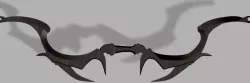 daedric bow from skyrim scale 1:1