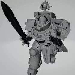 Dark Crusader Marshall in Heavy Armour