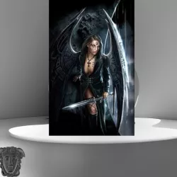 dark warrior angel
