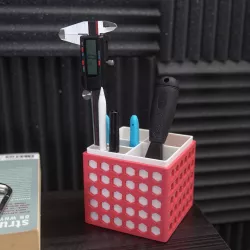 Desktop Organizer STLs (Color Customizable)