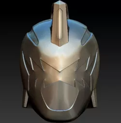 Dino Black Helmet Copslay for 3D Printing
