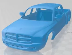 Dodge Dakota Sport Quad Cab 2000 Printable Body Car