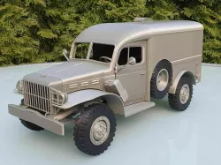 Dodge WC-54 - 1/14 scale model kit