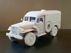 Dodge WC-54 - 1/35 scale model kit