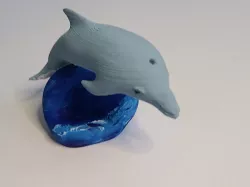 Dolphin on Wave
