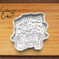 "eat drink and be scary" Cookie Cutter