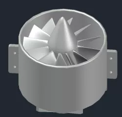 electric turbine rc 3548 120mm