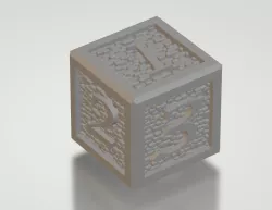 fantasy dice 6 - wall