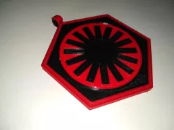 First Order logo medallion - dual color