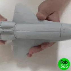 Foldable Space Shuttle