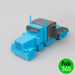 Foldable Truck Peterbilt-379 Unibilt-Sleeper