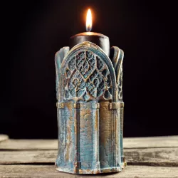 Gothic Candle Holder