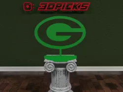 Greenbay Packers Silhouette Logo
