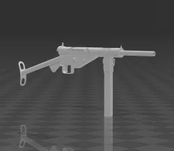 Gun Model MP3008 WW2 Rfile