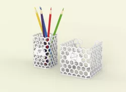 Honeycomb Memo Paper Holder