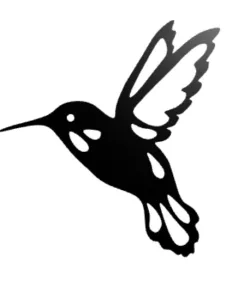 Hummingbird Bird Wall Decor