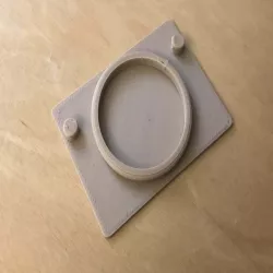 IKEA PAX hinge hole cover