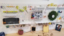 IKEA SKADIS and Standard 1/4" Pegboard Hooks and Accessories Collection
