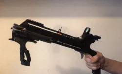 Instant Rufulini 2 -   pump action self loading repeating slingshot