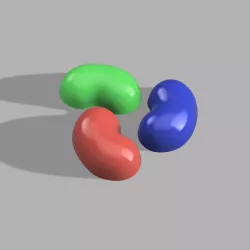 Jelly bean Stl File