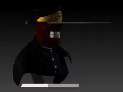 Katana Man from Chainsaw Man bust