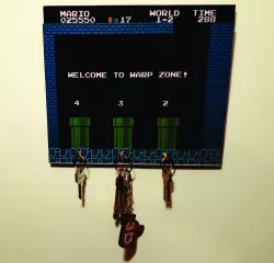 Key holder of mario bros.