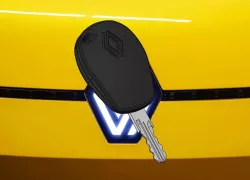 Key Shell Renault New Logo