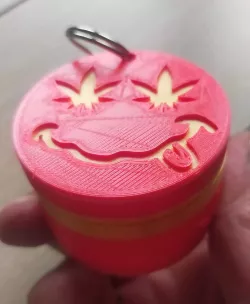 KEYCHAIN CONTAINER WEED  2