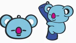 Kpop Koya Keychains kit