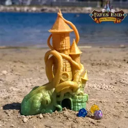 Kraken Dice Tower - SUPPORT FREE!
