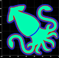 Kraken squid cookie cutter