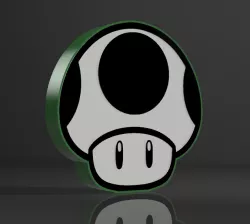 lamp toad "mario bros