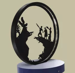 Led lamp Harry Potter - Star Trek - The Punisher - Mortal Kombat - Alice - Batman - Joker
