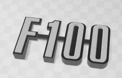 Logo F-100 Design