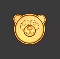 Love Panda Stl File