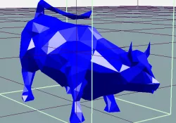 Low poly BULL
