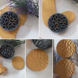 Mandala 1 Clay earring Cutter