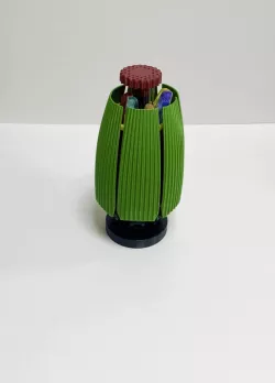 Mechanical Flower Pencil Holder