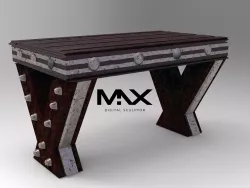 Medieval Style Table Table Top