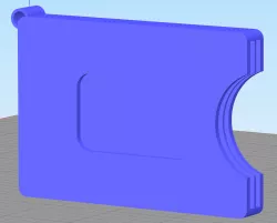 Minimalist Wallet with Keychain Loop and with MoneyClip