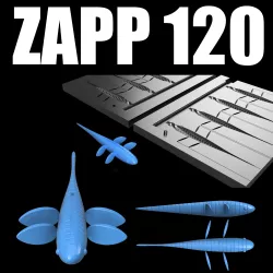 Mold Zapp 120mm. 3D STL, STEP file for CNC and 3D print