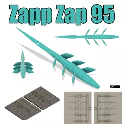 MOLD ZAPP ZAP 95MM. 3D STL, STEP FILE FOR CNC AND 3D PRINT