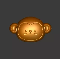 Monkey Stl File