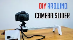 Motorized smooth Camera Slider