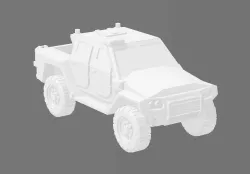 MRAP/MRAV 4 Door Medium  Truck