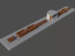 N scale ride